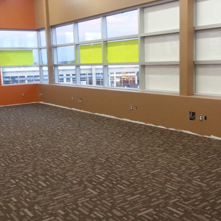Commercial - Anytime Fitness interior floor