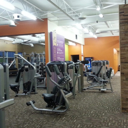 Commercial - Anytime Fitness interior