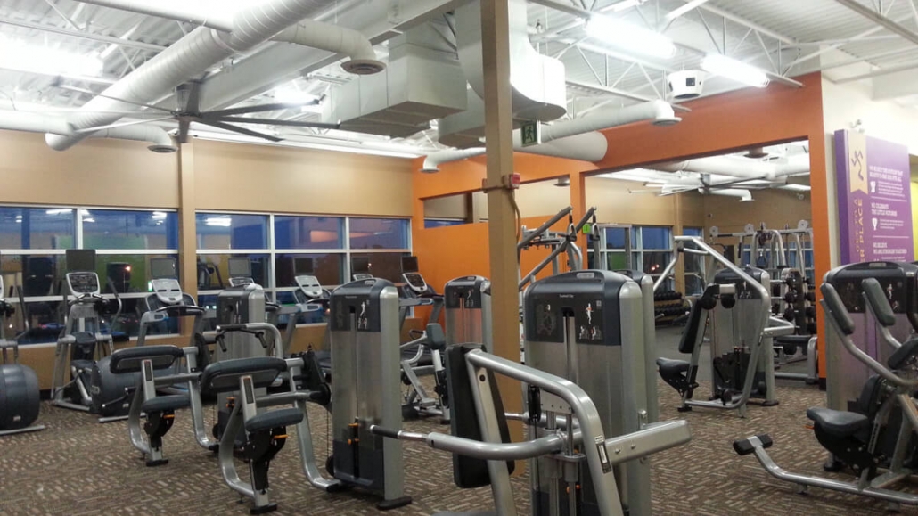 Commercial project - Anytime Fitness - furnished