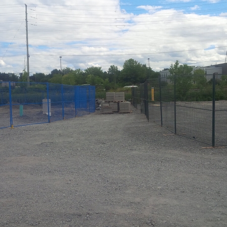 Commercial project - March Rd. - fence required for various constructors